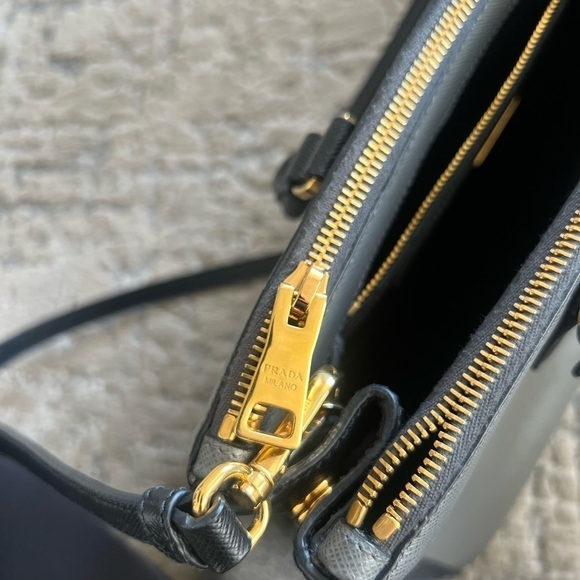 Authentic Prada Saffiano Two Tone Leather Tote - Picture 12 of 15